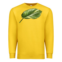Lemon Golden Pothos Leaf Premium Sweatshirt - LillyAllenDesigns