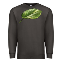 Smoke Golden Pothos Leaf Premium Sweatshirt - LillyAllenDesigns