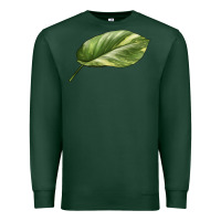 Sports Green Golden Pothos Leaf Premium Sweatshirt - LillyAllenDesigns