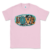 Bubblegum Pink love western Classic Tee - AdoDesignShop