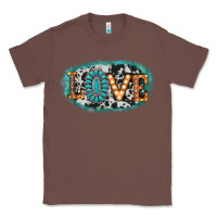 Chestnut love western Classic Tee - AdoDesignShop