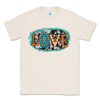 Natural love western Classic Tee - AdoDesignShop