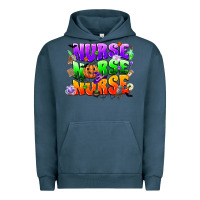 Pigment Midnight Navy nurse nurse nurse halloween Urban Hoodie - CowGirlArtShop