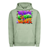 Pigment Oil Green nurse nurse nurse halloween Urban Hoodie - CowGirlArtShop
