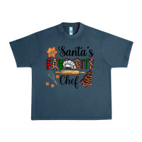 Midnight Navy santa's favorite chef Urban Heavy Tee - AdoDesignShop
