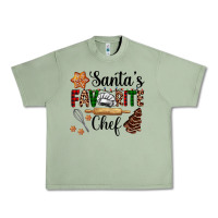 Oil Green santa's favorite chef Urban Heavy Tee - AdoDesignShop