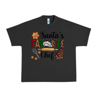 Pigment Black santa's favorite chef Urban Heavy Tee - AdoDesignShop