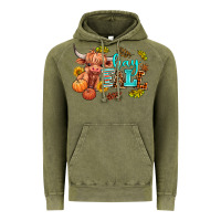 Hay Fall Heifer Vintage Hoodie | Teevron