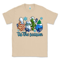 Mushroom tis the season christmas tree  cake winter and snowman Classic Tee - AdoDesignShop