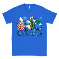 True Royal tis the season christmas tree  cake winter and snowman Classic Tee - AdoDesignShop