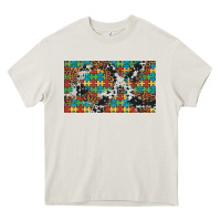 Cream western autism  cup Heavy Core Tee - Artiststas