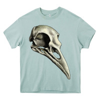 Arona Raven Skull Heavy Core Tee - RanaPortraitStore