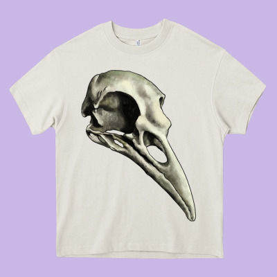 Heavy Core Tee Raven Skull
