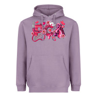 Lavender pca breast cancer patient care assistant Heavyweight Hoodie - LillyAllenDesigns