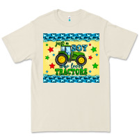 Bone just a boy who loves tractors Premium Tee - Zillion Design Studio