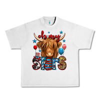 Lunar Rock oh my stars 4th of july shaggy cow Urban Heavy Tee - Jasminsmagicworld