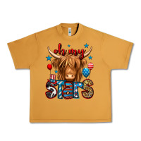 Peanut Butter oh my stars 4th of july shaggy cow Urban Heavy Tee - Jasminsmagicworld