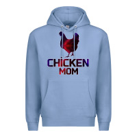 Colony Blue Chicken Mom Premium Hoodie - Bettercallsaul