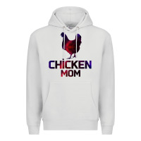 Dove Grey Chicken Mom Premium Hoodie - Bettercallsaul