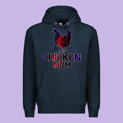 Chicken Mom Premium Hoodie Designed By Bettercallsaul