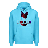 Ocean Blue Chicken Mom Premium Hoodie - Bettercallsaul