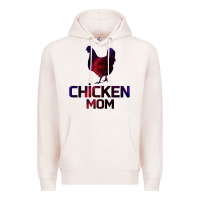 Pale Pink Chicken Mom Premium Hoodie - Bettercallsaul