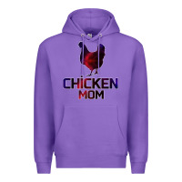 Purple Chicken Mom Premium Hoodie - Bettercallsaul