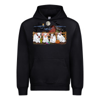 Black halloween pigs Urban Hoodie - CowGirlArtShop