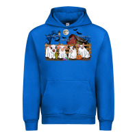 Cobalt halloween pigs Urban Hoodie - CowGirlArtShop