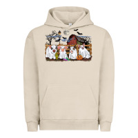 Pigment French Oak halloween pigs Urban Hoodie - CowGirlArtShop