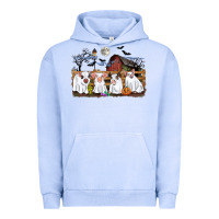 Pigment Grape Ice halloween pigs Urban Hoodie - CowGirlArtShop