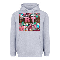 Heather Grey rt Heavyweight Hoodie - LillyAllenDesigns