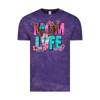 Cloud Purple mom life Vintage Tee - AdoDesignShop