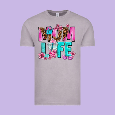 Mom Life Vintage Tee Designed By Adodesignshop