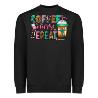 Black nurse coffee repeat Heavyweight Sweatshirt - Jasminsmagicworld