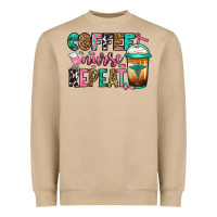 Mushroom nurse coffee repeat Heavyweight Sweatshirt - Jasminsmagicworld