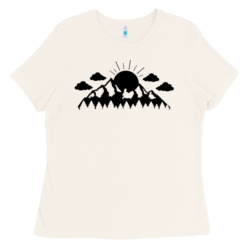 Mountain Ladies Tee by Unal Design | Teevron