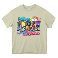 Mossy resting nurse face Heavy Core Tee - Zillion Design Studio