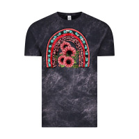 Cloud Black valentines sunflower rainbow Vintage Tee - JahusDesignShop