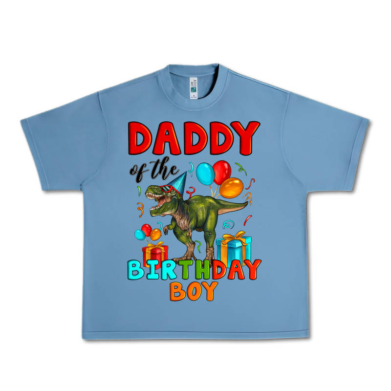 Daddy Of The Birthday Boy T Rex Urban Heavy Tee by Artiststas | Teevron