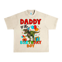 Sandshell daddy of the birthday boy t rex Urban Heavy Tee - Artiststas