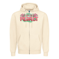 Sandshell i am not perfect Zipper Hoodie - MaliasSmallBusiness
