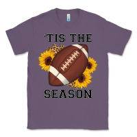 Lavender tis the season football sunflower Classic Tee - AdoDesignShop