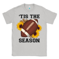 Moon Dust tis the season football sunflower Classic Tee - AdoDesignShop