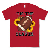 Red tis the season football sunflower Classic Tee - AdoDesignShop
