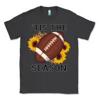 Smoke tis the season football sunflower Classic Tee - AdoDesignShop