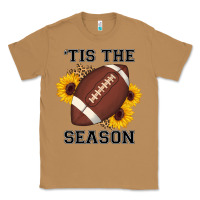 Toasted Coconut tis the season football sunflower Classic Tee - AdoDesignShop