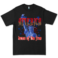 Black America home of the free Premium Tee - texasbilliewilder