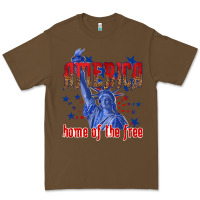 Cacao America home of the free Premium Tee - texasbilliewilder
