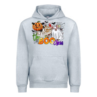 Heather Grey the boo crew Urban Hoodie - CowGirlArtShop